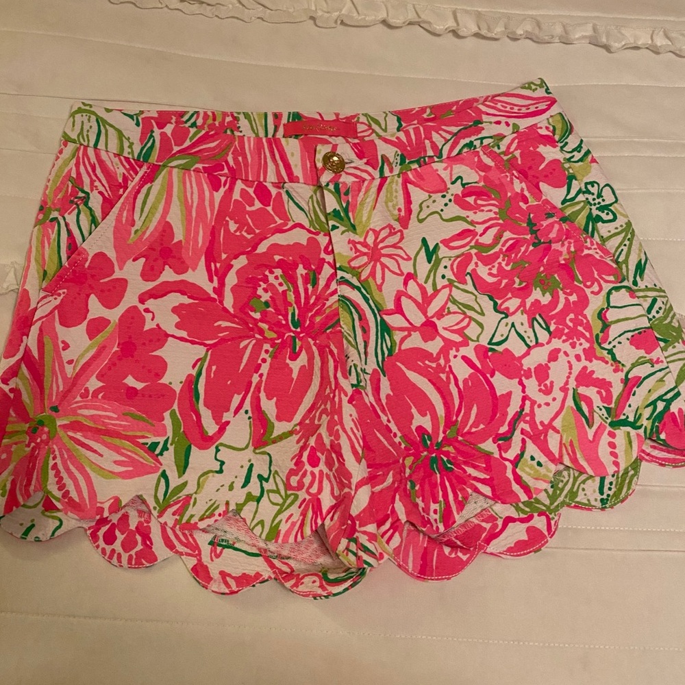 Scalloped Lily Pulitzer Shorts